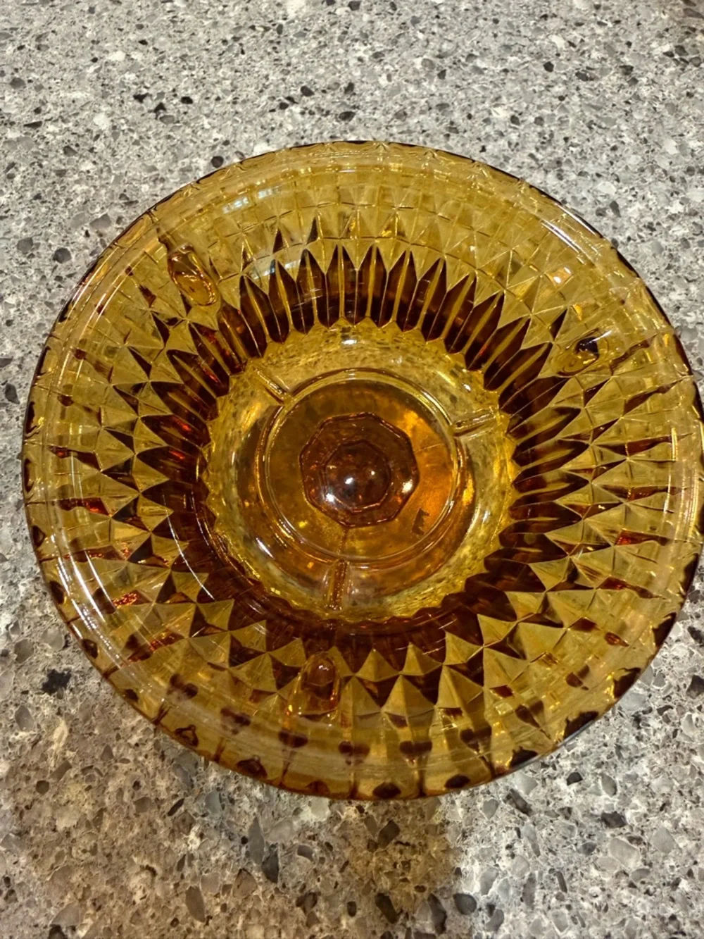 Indiana Glass Amber Textured Fairy Lantern
Minor flea bite/scuff, noted. - Picture 2 of 8